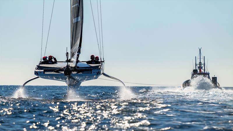 INEOS Britannia  -   LEQ12 - January 31, 2023 - Badia de Palma - Mallorca - photo © Ugo Fonolla / America's Cup