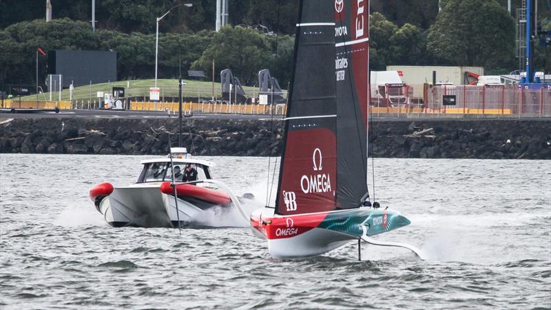 Emirates Team NZ's  AC40/LEQ12 - February 2, 2023 - photo © Richard Gladwell - Sail-World.com / nz