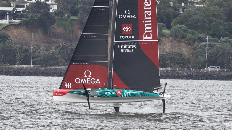 Emirates Team NZ's  AC40/LEQ12 - February 2, 2023 - photo © Richard Gladwell - Sail-World.com / nz