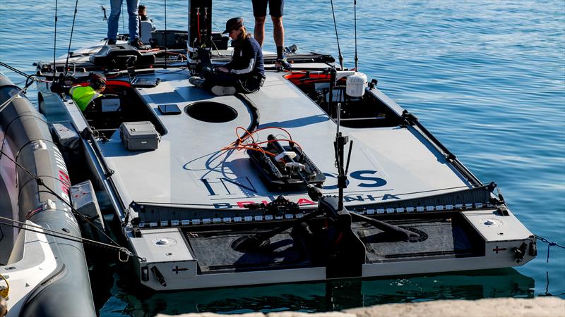 INEOS Britannia - LEQ12 - February 1, 2023 - Badia de Palma - Mallorca - photo © Ugo Fonolla / America's Cup