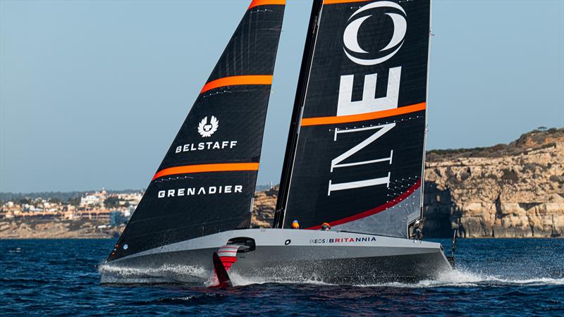 INEOS Britannia  -   LEQ12 - February 3, 2023 - Badia de Palma - Mallorca - photo © Ugo Fonolla / America's Cup