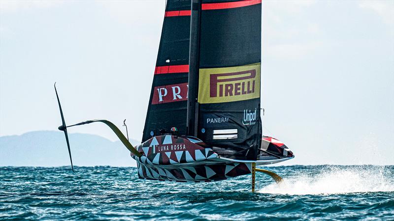 Luna Rossa Prada Pirelli -  LEQ12 - February 9, 2023 - Cagliari - photo © Ivo Rovira / America'sCup