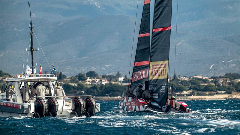 Luna Rossa Prada Pirelli -  LEQ12 - February 9, 2023 - Cagliari - photo © Ivo Rovira / America'sCup