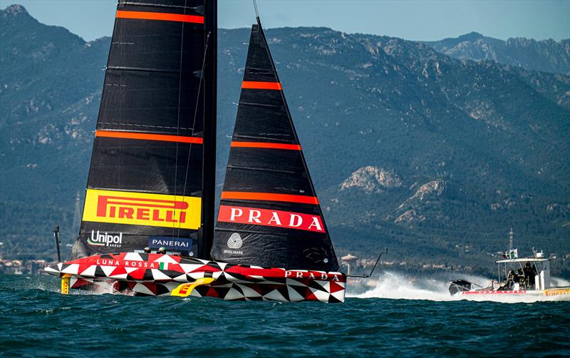 Luna Rossa Prada Pirelli -  LEQ12 - February 9, 2023 - Cagliari - photo © Ivo Rovira / America'sCup