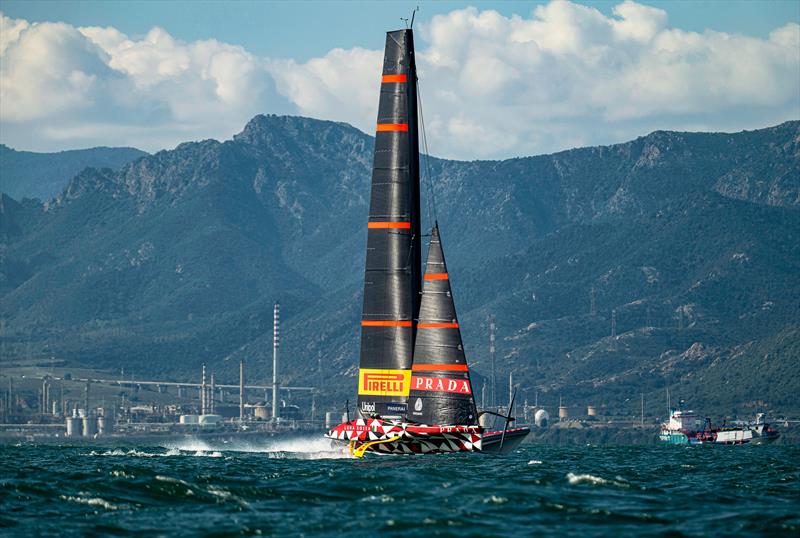 Luna Rossa Prada Pirelli -  LEQ12 - February 9, 2023 - Cagliari - photo © Ivo Rovira / America'sCup