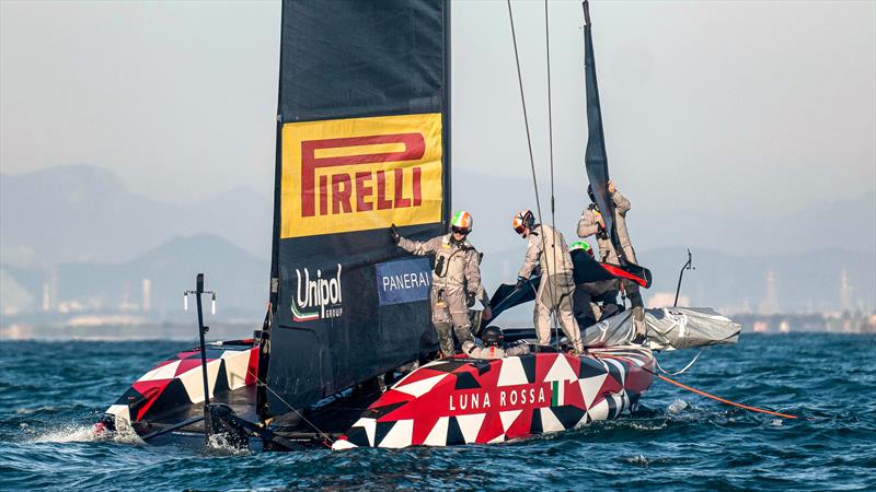 Luna Rossa Prada Pirelli -  LEQ12 - February 12, 2023 - Cagliari - photo © Ivo Rovira / America'sCup