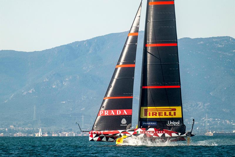 Luna Rossa Prada Pirelli -  LEQ12 - February 12, 2023 - Cagliari - photo © Ivo Rovira / America'sCup