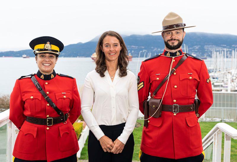 Isabella Bertold will skipper Team Canada's entry in the Women's America's Cup photo copyright Richard Lam taken at Royal Vancouver Yacht Club and featuring the AC40 class