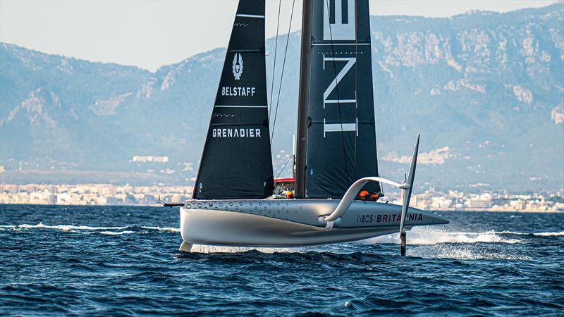 INEOS Britannia - AC40 - Day 5 - February 20, 2023 - photo © Ugo Fonolla / America's Cup