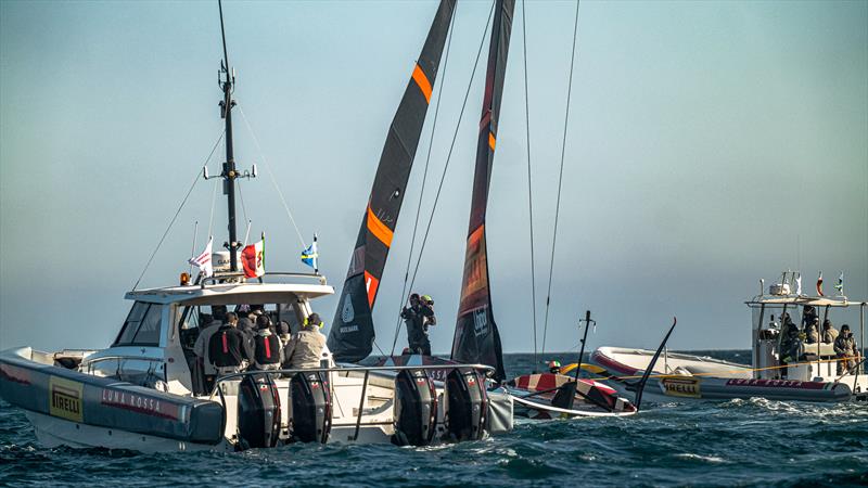 Luna Rossa Prada Pirelli - LEQ12 - Day 33 - February 23, 2023 - Cagliari - photo © Ivo Rovira / America's Cup