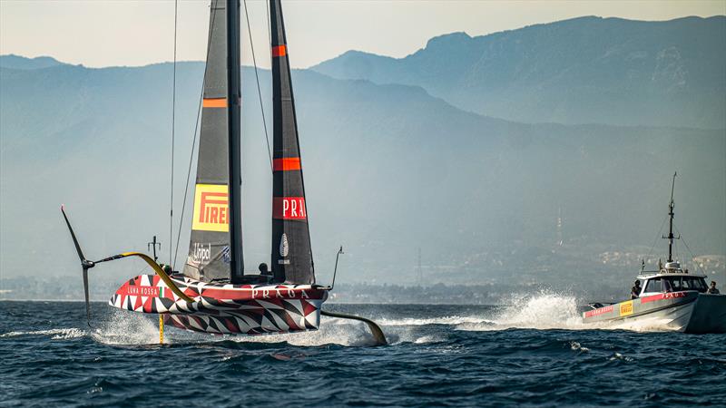 Luna Rossa Prada Pirelli - LEQ12 - Day 33 - February 23, 2023 - Cagliari - photo © Ivo Rovira / America's Cup