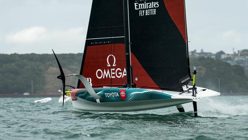Emirates Team New Zealand  -  LEQ12 - Day 20 - February 24, 2023 - Waitemata Harbour, Auckland NZ - photo © Adam Mustill / America's Cup