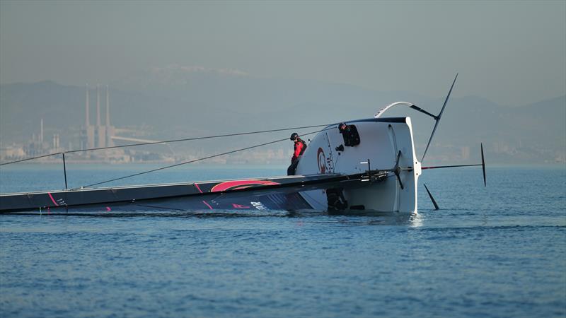 Alinghi Red Bull Racing - AC40 - Day 4 - February 17, 2023 - photo © Alex Carabi / America's Cup