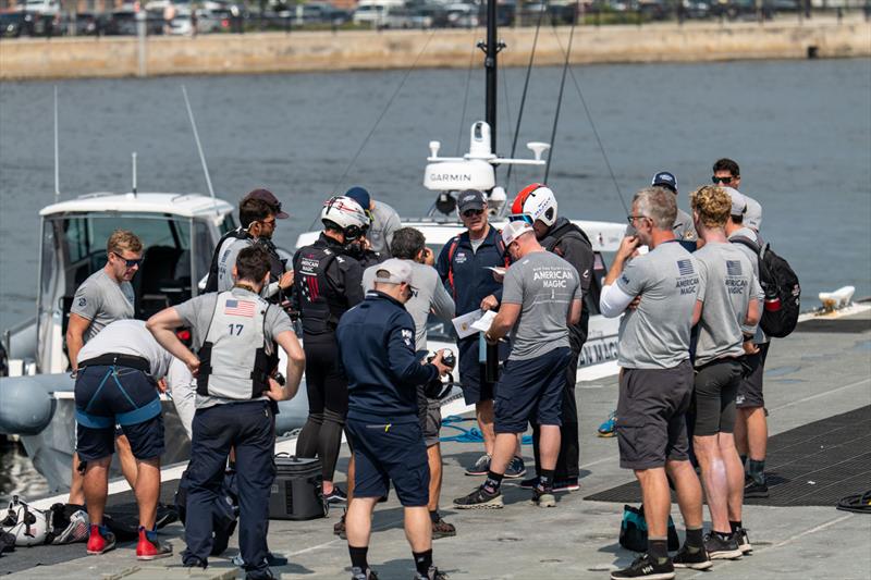  American Magic - AC40 - Day 4 -  March 8, 2023 - photo © Paul Todd/America's Cup