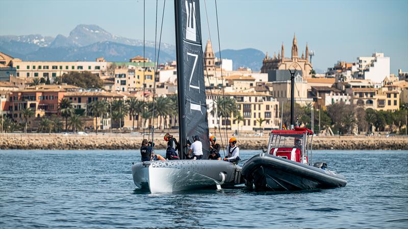 Athena - AC40-2 - INEOS Britannia - AC40 - Day 10 -  March 13, 2023 - photo © Ugo Fonolla / America's Cup