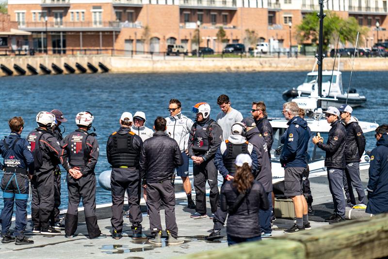 American Magic - AC40 - Day 6 -  March 13, 2023 - photo © Paul Todd/America's Cup