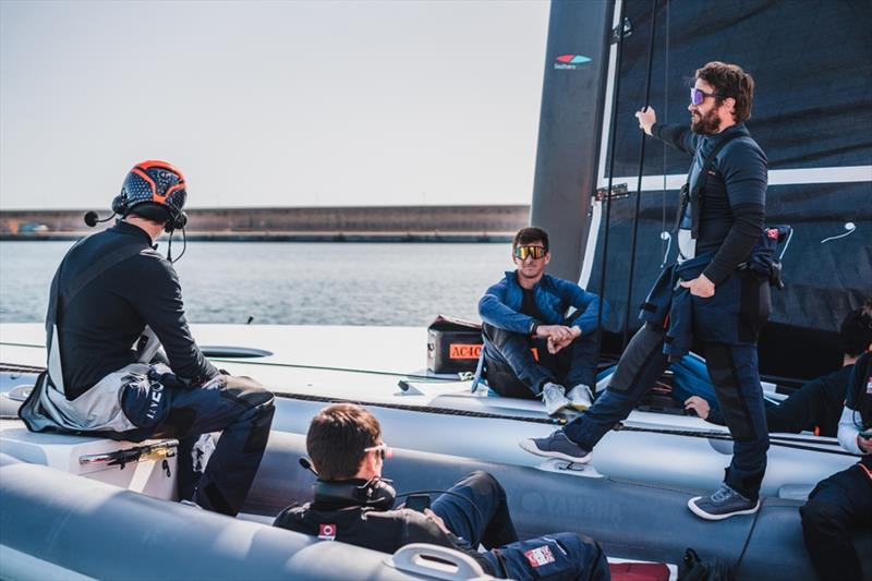 Dylan Fletcher joins INEOS Britannia's sailing team photo copyright Cameron Gregory taken at  and featuring the AC40 class