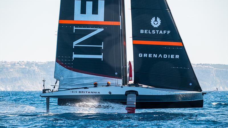 T6 - LEQ12  - INEOS Britannia -  Day 29 -  March 29, 2023 - Mallorca photo copyright Ugo Fonolla / America's Cup taken at Royal Yacht Squadron and featuring the AC40 class