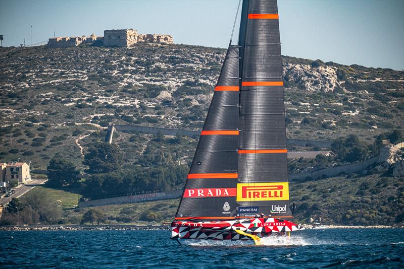 Luna Rossa Prada Pirelli -  LEQ12 - Day 45 - March 25, 2023 - Cagliari - photo © Ivo Rovira / America's Cup