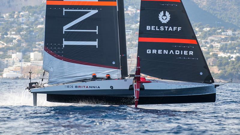 T6 - LEQ12 - INEOS Britannia - Day 27 - March 25, 2023 - Mallorca - photo © Ugo Fonolla / America's Cup