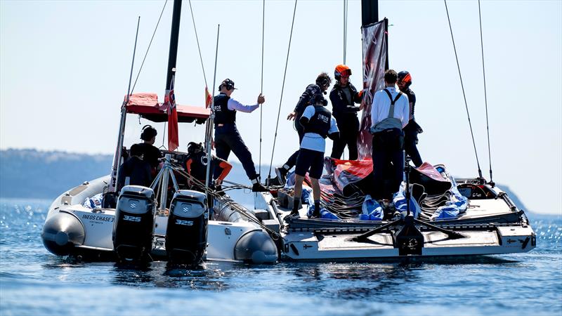 T6 - LEQ12 - INEOS Britannia - Day 27 - March 25, 2023 - Mallorca - photo © Ugo Fonolla / America's Cup