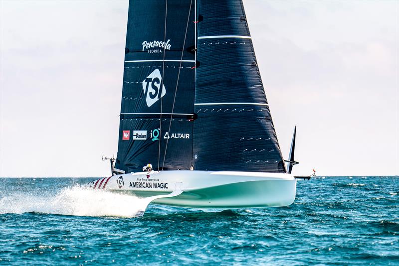 American Magic - AC40 - Day 14 -  March 30, 2023 - Gulf of Mexico - photo © Paul Todd/America's Cup