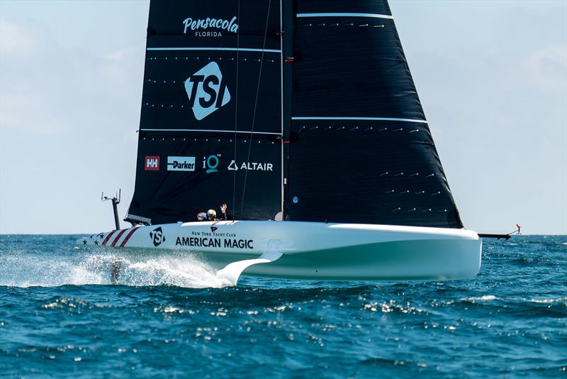 American Magic - AC40 - Day 14 -  March 30, 2023 - Gulf of Mexico - photo © Paul Todd/America's Cup