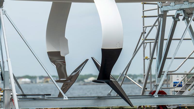 American Magic - AC40 - Day 15 -  March 31, 2023 - Pensacola Bay - photo © Paul Todd/America's Cup
