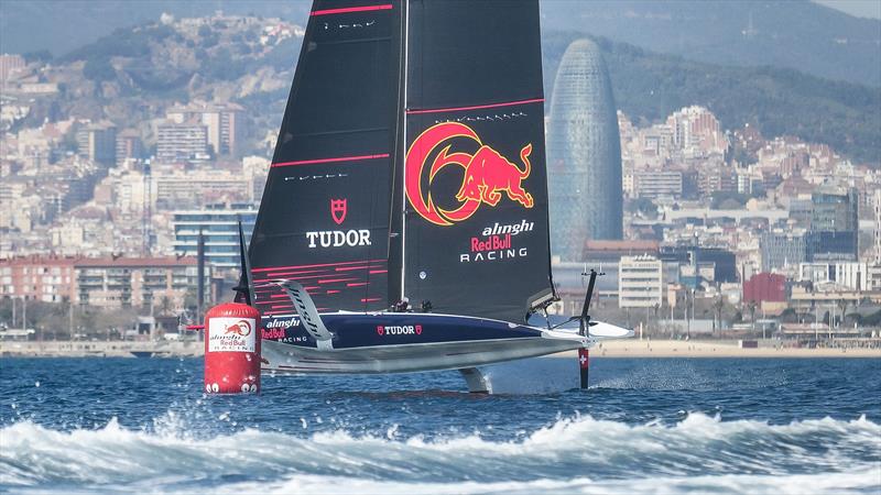 AC40 OD - Alinghi Red Bull Racing - March 30, 2023 - Barcelona - Day 13 - photo © Alex Carabi / America's Cup