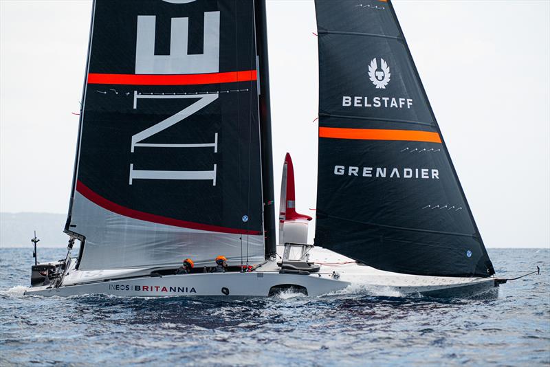 T6 - LEQ12 - INEOS Britannia - Day 30 - April 3, 2023 - Mallorca - photo © Ugo Fonolla / America's Cup