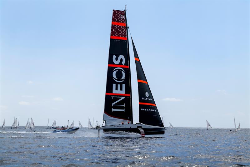 T6 - LEQ12 - INEOS Britannia - Day 30 - April 3, 2023 - Mallorca - photo © Ugo Fonolla / America's Cup