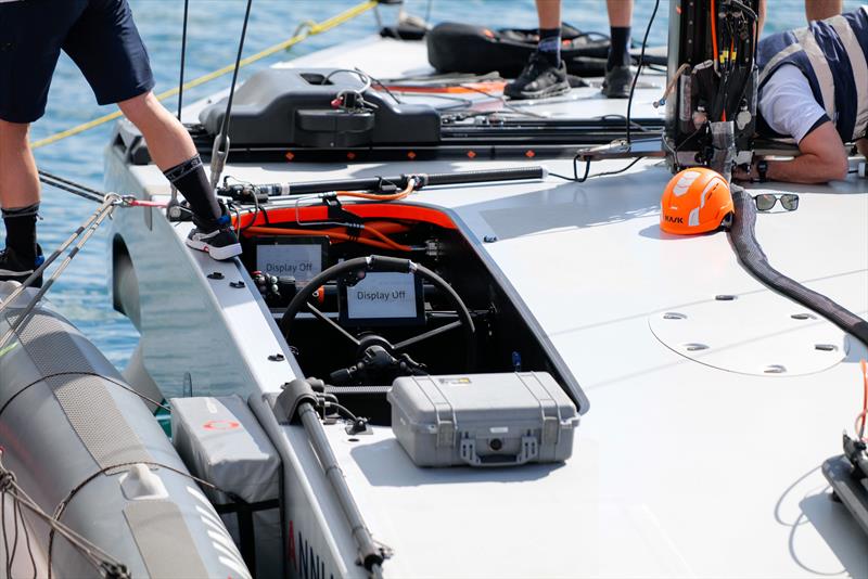 T6 - LEQ12 - INEOS Britannia - Day 30 - April 3, 2023 - Mallorca - photo © Ugo Fonolla / America's Cup