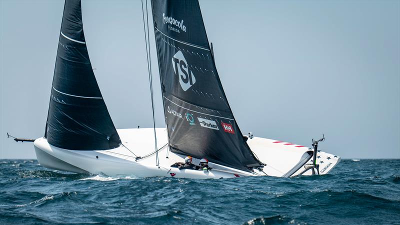 American Magic - AC40 - Day 17 -  April 3, 2023 - Pensacola Bay - photo © Paul Todd/America's Cup