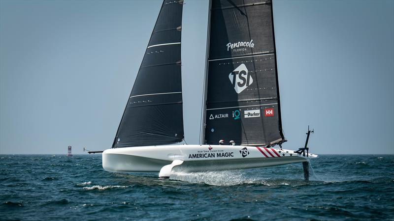 American Magic - AC40 - Day 17 -  April 3, 2023 - Pensacola Bay - photo © Paul Todd/America's Cup