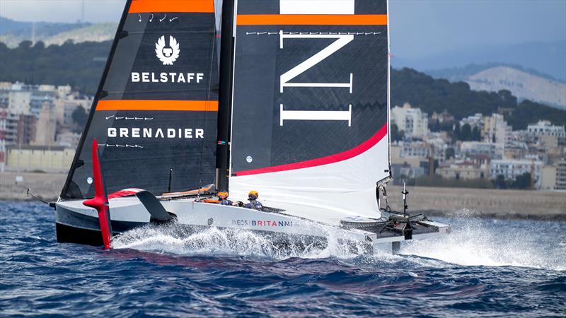 T6 - LEQ12 - INEOS Britannia - Day 31 - April 4, 2023 - Mallorca - photo © Ugo Fonolla / America's Cup