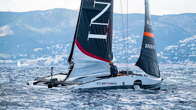 T6 - LEQ12 - INEOS Britannia - Day 31 - April 4, 2023 - Mallorca - photo © Ugo Fonolla / America's Cup