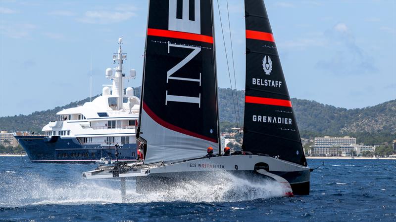 T6 - LEQ12 - INEOS Britannia - Day 31 - April 4, 2023 - Mallorca - photo © Ugo Fonolla / America's Cup