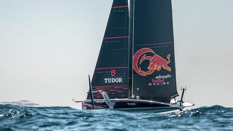 AC40 OD - Alinghi Red Bull Racing - April 4, 2023 - Barcelona - Day 15 - photo © Alex Carabi / America's Cup