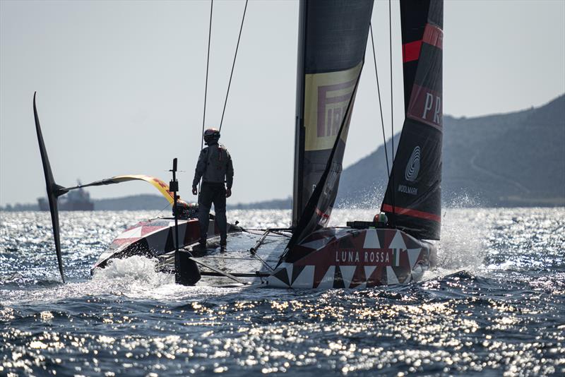 Luna Rossa Prada Pirelli - LEQ12 - Day 46 -April 6, 2023 - Cagliari - photo © Ivo Rovira / America's Cup