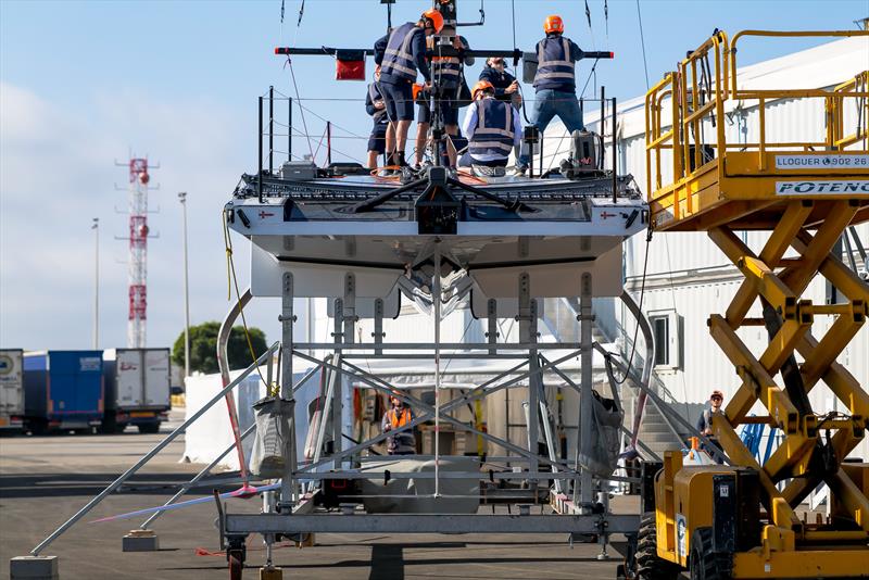 T6 - LEQ12 - INEOS Britannia - Day 34 - April 12, 2023 - Mallorca photo copyright Ugo Fonolla / America's Cup taken at Royal Yacht Squadron and featuring the AC40 class