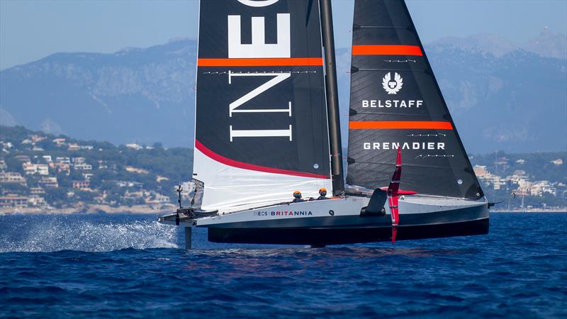 T6 - LEQ12 - INEOS Britannia - Day 34 - April 12, 2023 - Mallorca photo copyright Ugo Fonolla / America's Cup taken at Royal Yacht Squadron and featuring the AC40 class
