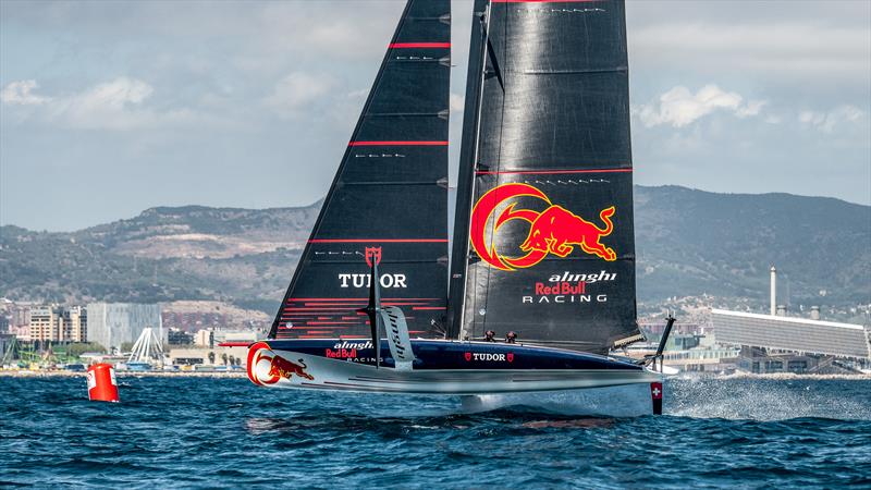 AC40 OD - Alinghi Red Bull Racing - April 17, 2023 - Barcelona - Day 19 - photo © Alex Carabi / America's Cup
