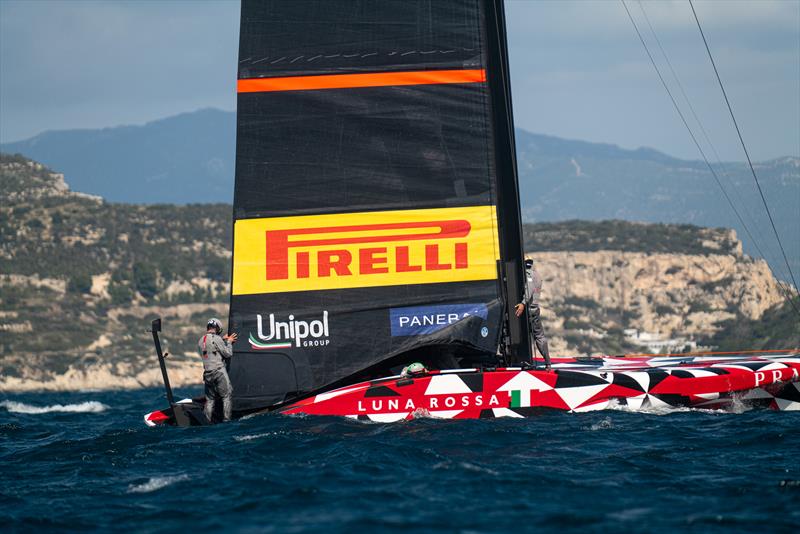 Luna Rossa Prada Pirelli - LEQ12 - Day 49 - April 17 2023 - Cagliari - photo © Ivo Rovira / America's Cup