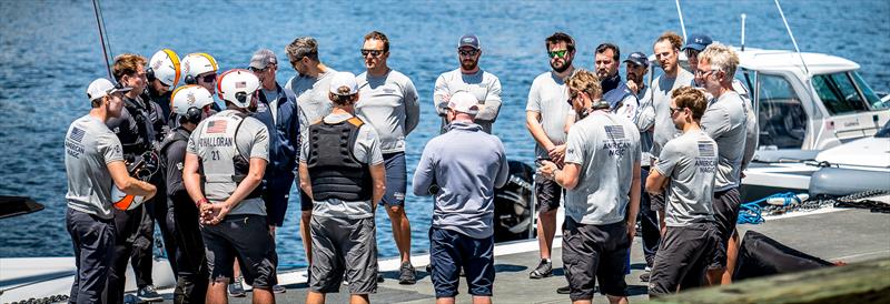 American Magic - AC40 - Day 23 - April 18, 2023 - Pensacola Bay - photo © Paul Todd/America's Cup