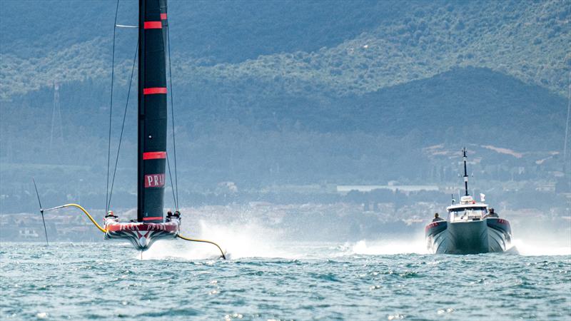Luna Rossa Prada Pirelli - LEQ12 - Day 50 - April 18 2023 - Cagliari - photo © Ivo Rovira / America's Cup