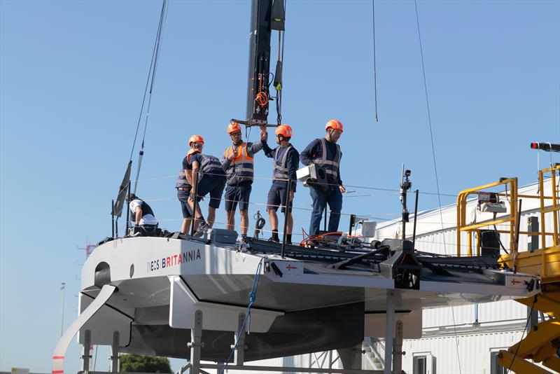 T6 - LEQ12 - INEOS Britannia - Day 36 - April 18, 2023 - Mallorca - photo © Ugo Fonolla / America's Cup