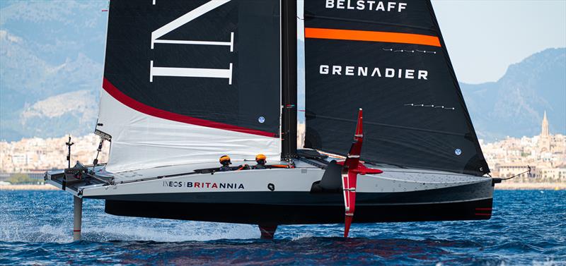 T6 - LEQ12 - INEOS Britannia - Day 36 - April 18, 2023 - Mallorca - photo © Ugo Fonolla / America's Cup