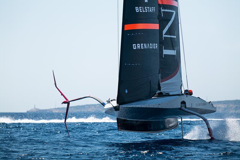 T6 - LEQ12 - INEOS Britannia - Day 36 - April 18, 2023 - Mallorca - photo © Ugo Fonolla / America's Cup