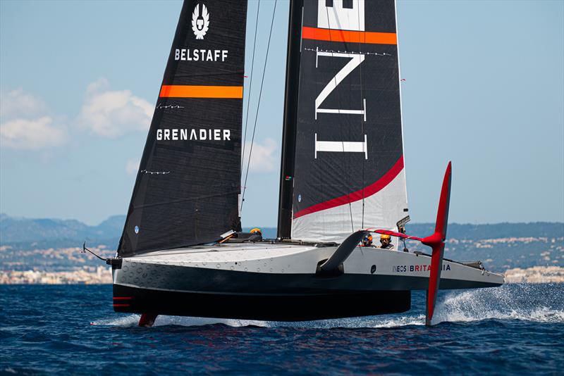 T6 - LEQ12 - INEOS Britannia - Day 36 - April 18, 2023 - Mallorca - photo © Ugo Fonolla / America's Cup