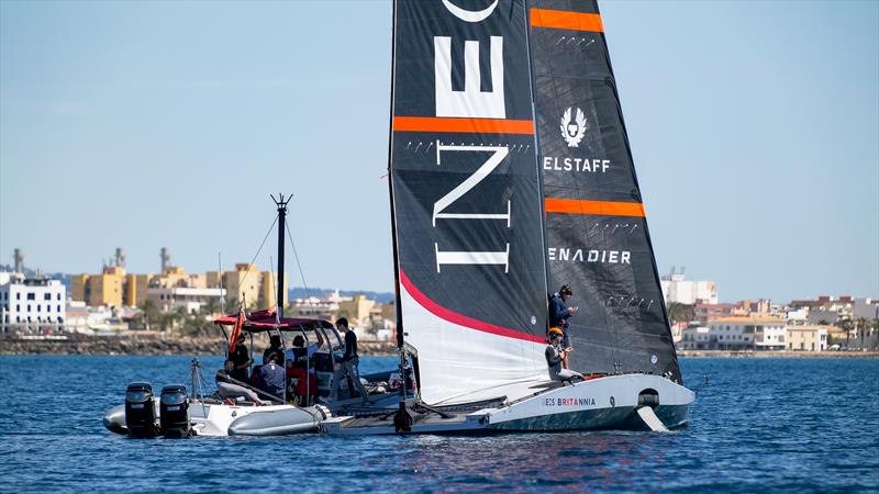 T6 - LEQ12 - INEOS Britannia - Day 37 - April 19, 2023 - Mallorca - photo © Ugo Fonolla / America's Cup